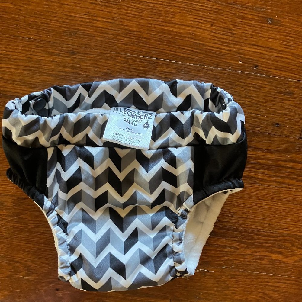 2 Lil Learnerz Training Pants (1 small, 1 medium)